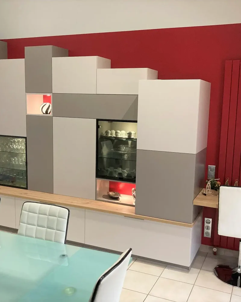 Réalisation agencement, JTM Menuiserie, menuisier à Faye l'Abbesse